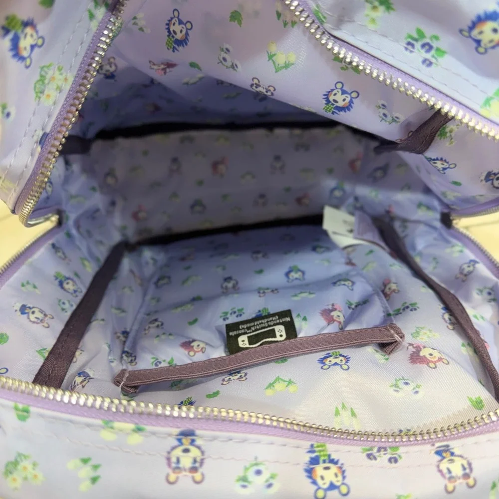 Controller Gear Animal Crossing Backpack Small Purple Able Sisters Switch Bag